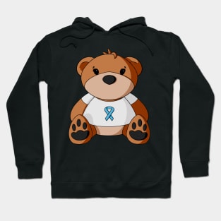 Prostate Cancer Awareness Teddy Bear Hoodie